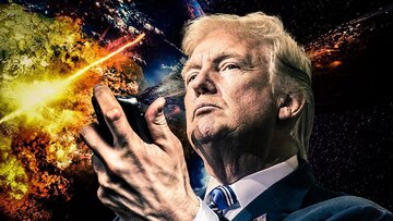 ترامپ در  آرزوی جنگ ستارگان جدید
