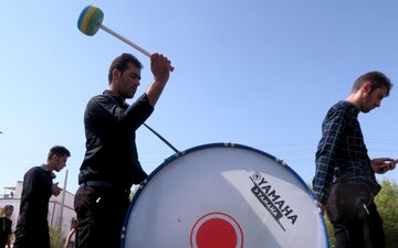 سینه زنی سنتی  عزاداری مردم بوشهر