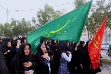 سینه زنی سنتی  عزاداری مردم بوشهر