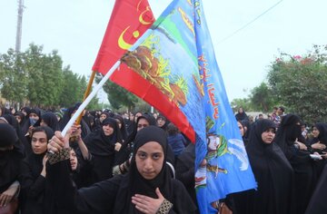 سینه زنی سنتی  عزاداری مردم بوشهر