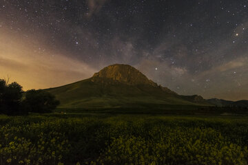 آسمان شب شهرستان نقده