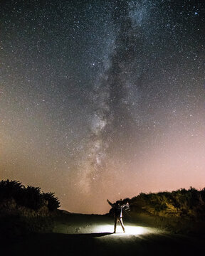 آسمان شب شهرستان نقده