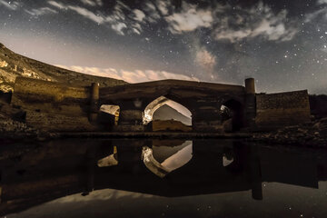 آسمان شب شهرستان نقده