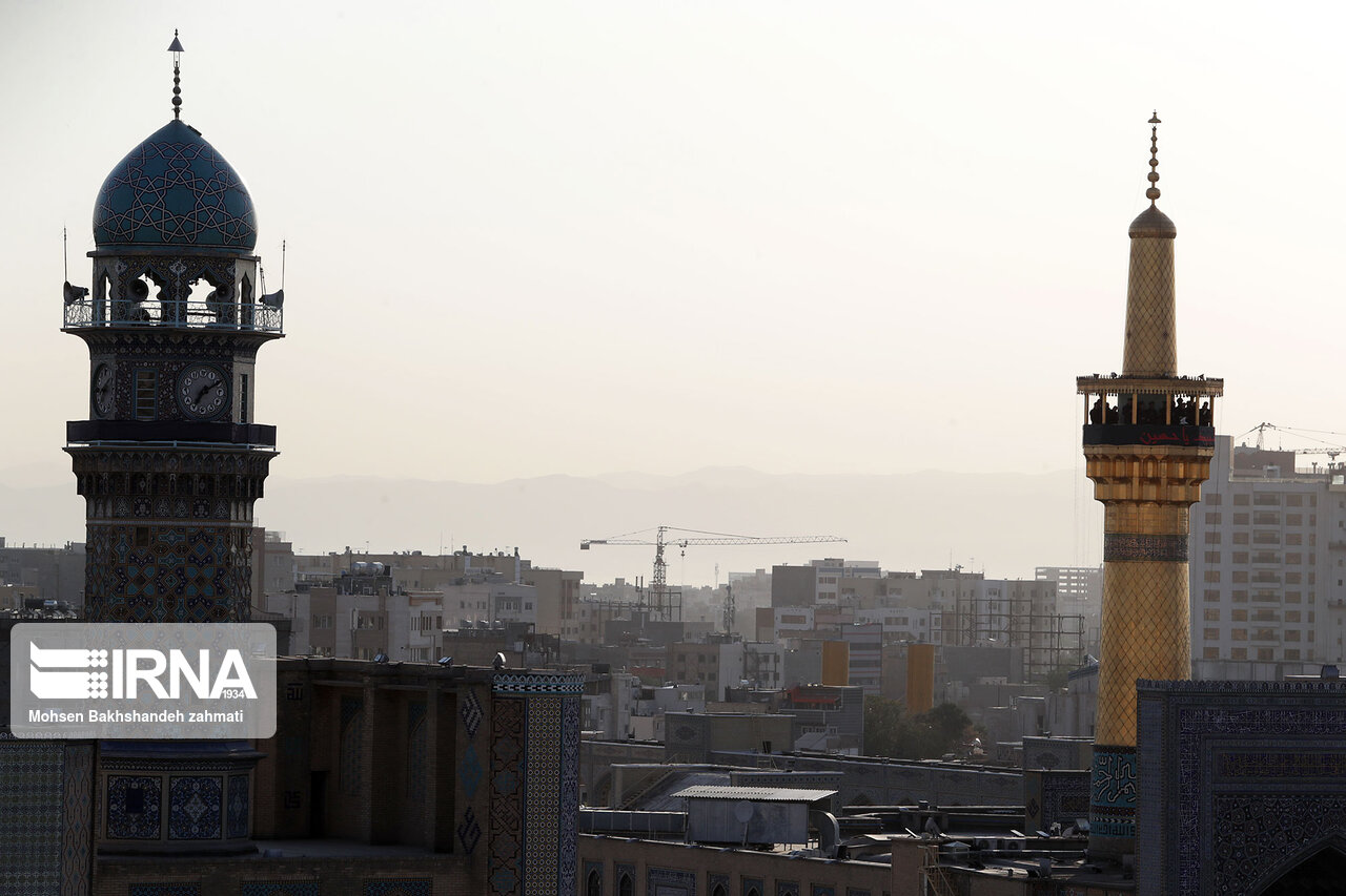 هكذا يستقبل حرم الامام الرضا (ع) شهر محرم الحرام هكذا يستقبل حرم الامام الرضا (ع) شهر محرم الحرام