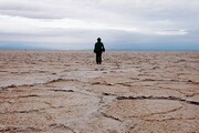 Semnan's Haj Aligholi Desert: Drained salt lake