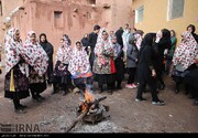 When Iran's red jewel, Abyaneh, wears black