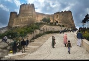 قلعه فلک افلاک جزو پنج اثر تاریخی پربازدید در نوروز امسال