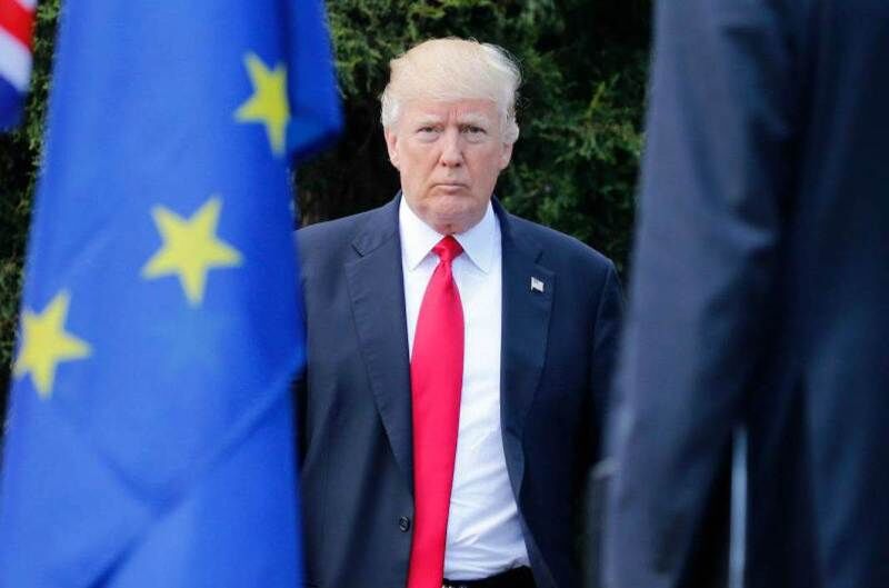 دونالد ترامپ عامل افول روابط آمریکا با اروپا