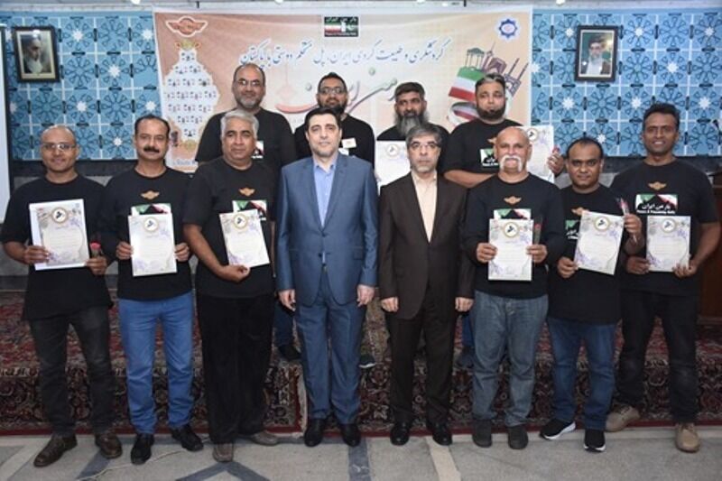 Ceremony held in Pakistan to honor bikers of Iran bound rally