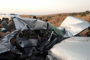 حادثه رانندگی در مهاباد ۲ کشته و ۹ زخمی برجا گذاشت