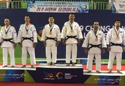 Los judokas iraníes consiguen la medalla de bronce en las competiciones de Artes Marciales celebradas en Corea del Sur