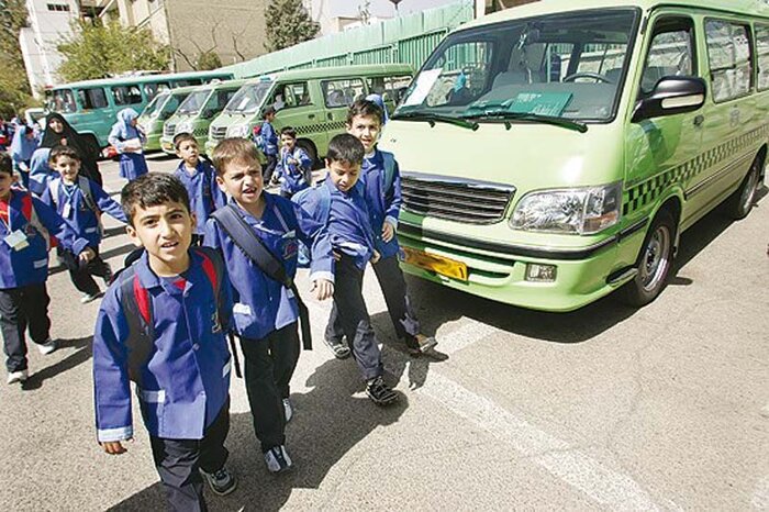 ۱۲۸۰ خودرو برای سرویس مدارس قزوین ثبت‌نام کرده‌اند