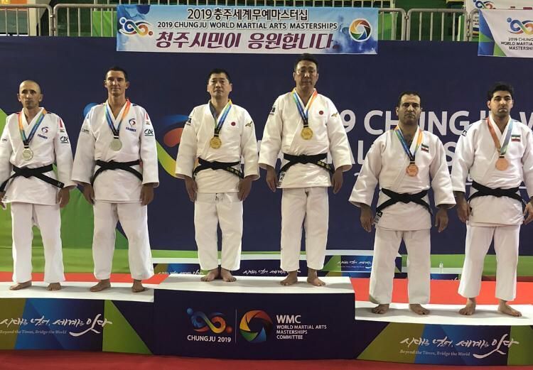 Iranian athletes win bronze medal in judo kata in South Korea