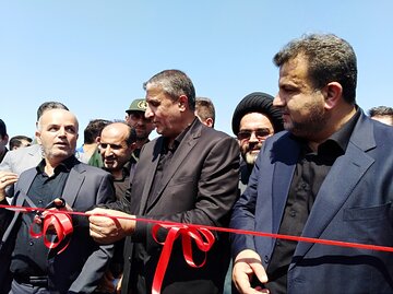 وزیر راه و شهرسازی کمربندی شهرساحلی محمودآباد را افتتاح کرد