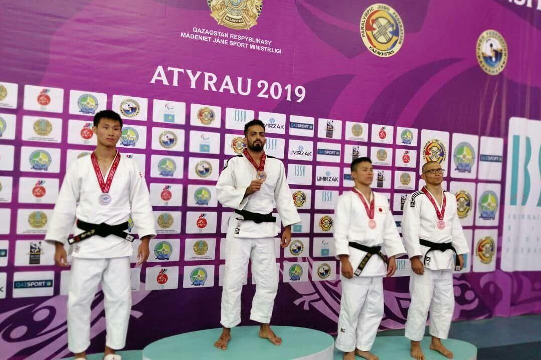 El judoka invidente iraní consigue la medalla de oro en el Campeonato Asiático de Kazajstán