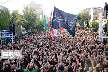 Moharram mourning ceremonies of Imam Hosein (AH) in Iran