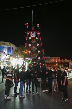 عزاداری شب تاسوعا در محله ی قصردشت شیراز