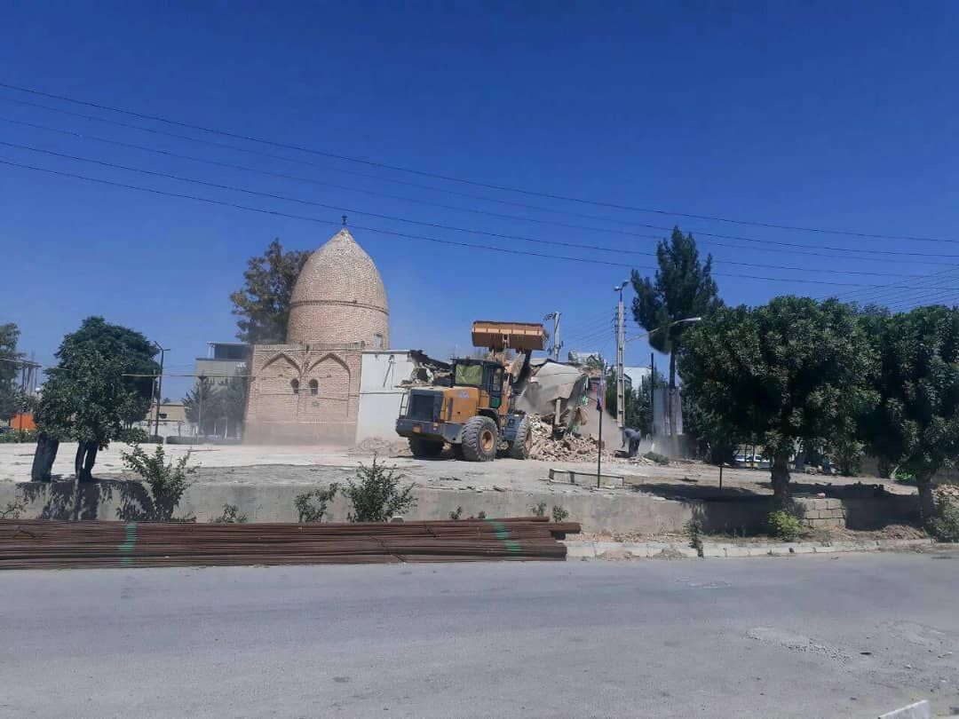 تخریب بنای تاریخی امامزاده ولی ضیاء‌آباد کذب است - ایرنا