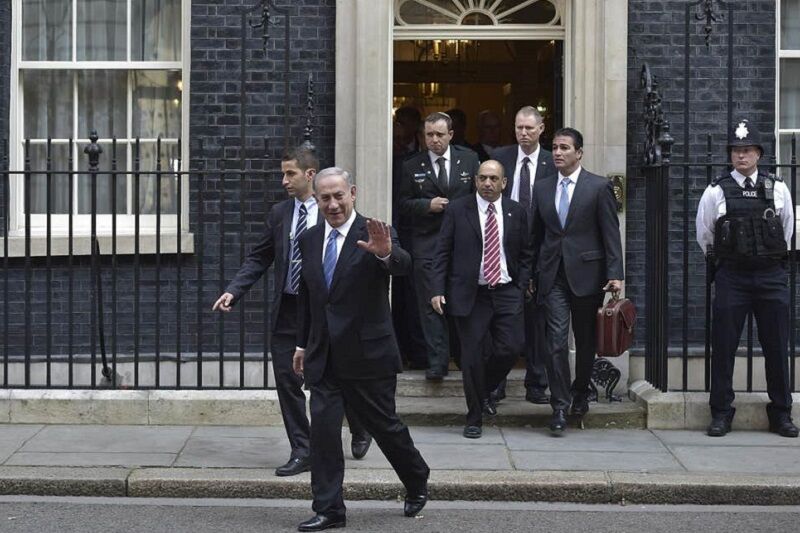 بن بست نتانیاهو در لندن 