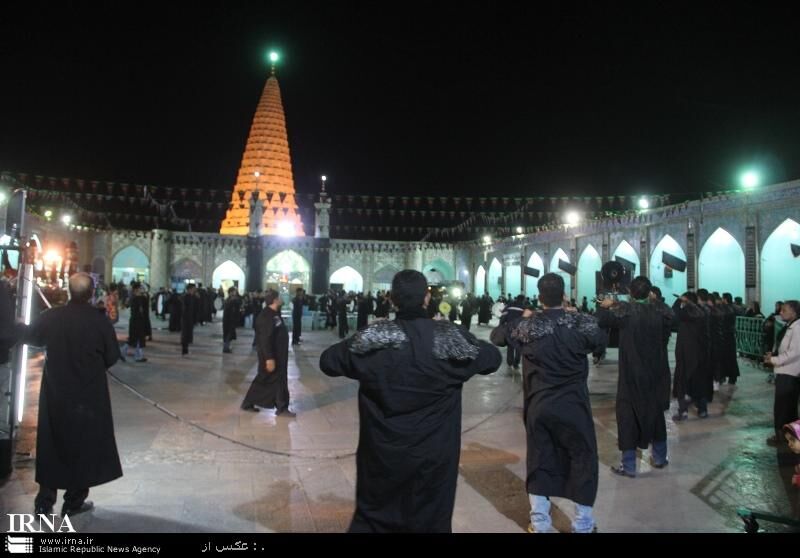 آیین عزاداری تاسوعای حسینی در شمال خوزستان برگزار شد