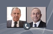 وزیران خارجه روسیه و و ترکیه درباره سوریه گفت‌وگو کردند