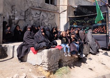 مراسم عزاداری روز عاشورا در روستای چهرقان شهرستان کمیجان