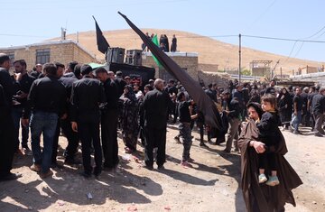 مراسم عزاداری روز عاشورا در روستای چهرقان شهرستان کمیجان