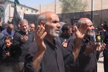 مراسم عزاداری روز عاشورا در روستای چهرقان شهرستان کمیجان