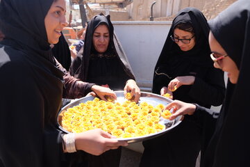 مراسم عزاداری روز عاشورا در روستای چهرقان شهرستان کمیجان