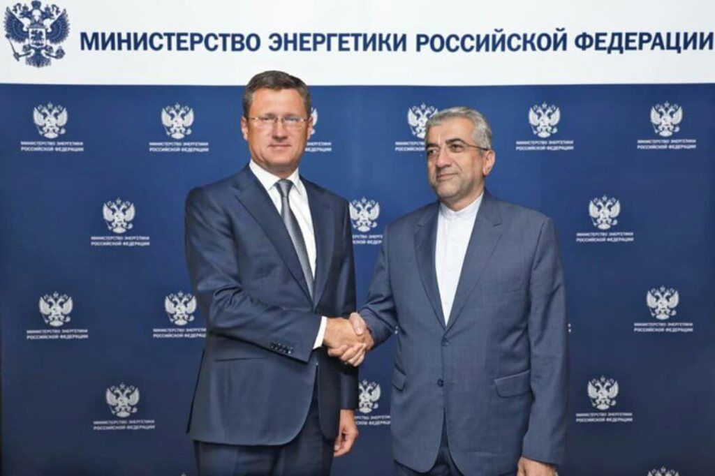 Iran, Russian energy ministers discuss mutual cooperation on phone