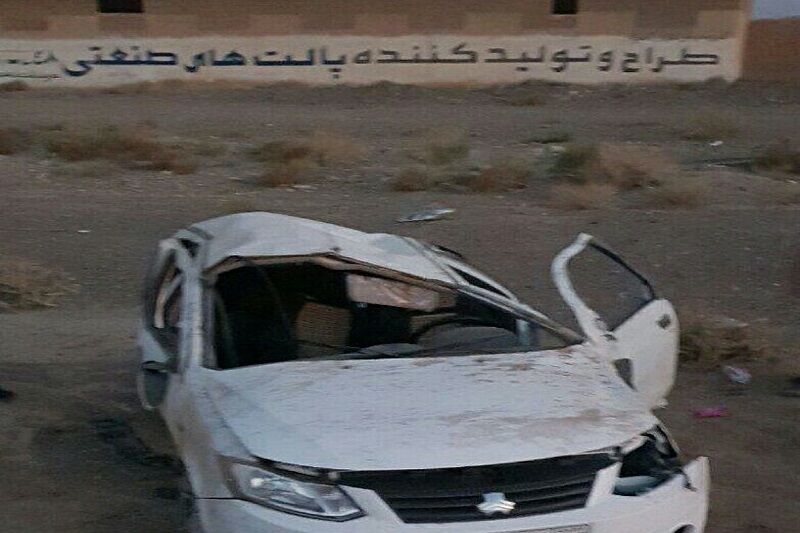 واژگونی خودروی سواری در آزادراه قزوین-زنجان مرگ راننده را رقم زد