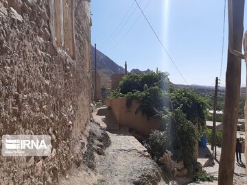 A view of Qale Bala Village in northeastern Iran