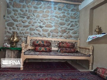 A view of Qale Bala Village in northeastern Iran