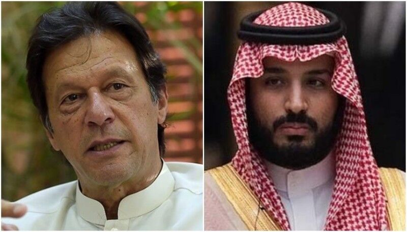 عمران خان و بن سلمان درباره حوادث آرامکو گفت وگو کردند