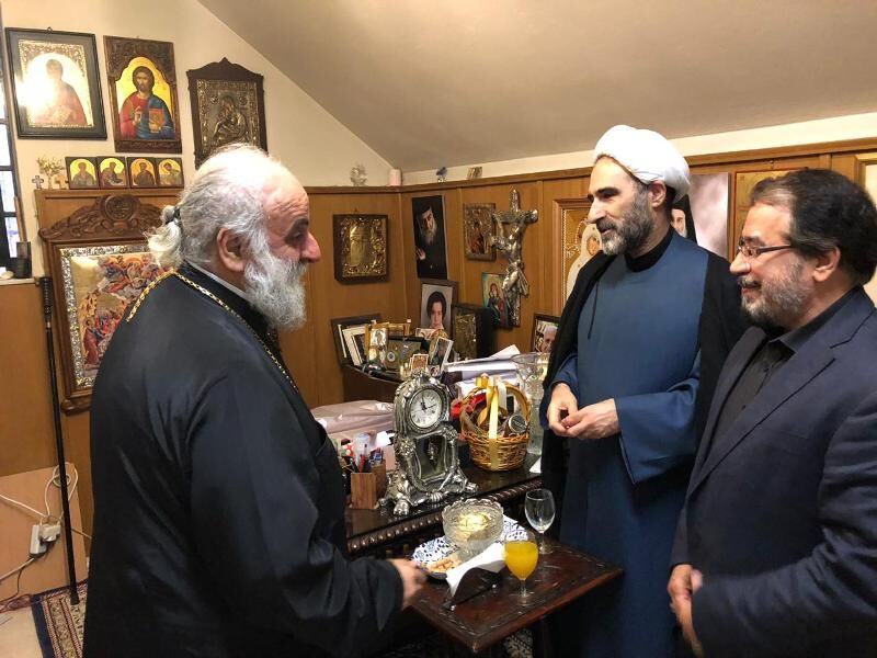اسقف یونانی تلاش های ایران برای ایجاد صلح را ستودنی خواند