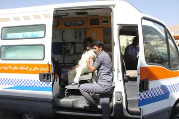 جابجایی مصدومان حوادث در شاهرود و نگرانی خانواده‌ها