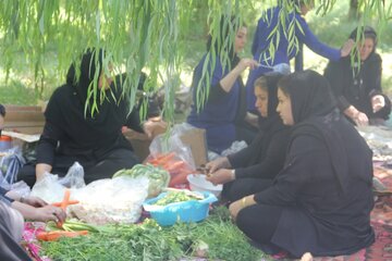 جشنواره مشاغل زنان روستایی در میاندوآب