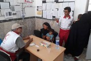 ۵۳۴ سیستان و بلوچستانی از خدمات درمانی هلال احمر بهره‌مند شدند