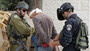 رژیم صهیونیستی ۱۴ فلسطینی را در کرانه باختری بازداشت کرد