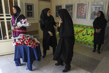 آیین نواختن زنگ بازگشایی مدارس استان خوزستان