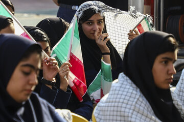 آیین نواختن زنگ بازگشایی مدارس استان خوزستان
