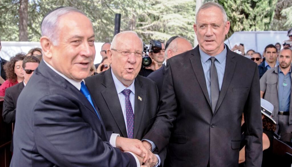 دیدار نتانیاهو و گانتس بدون نتیجه پایان یافت