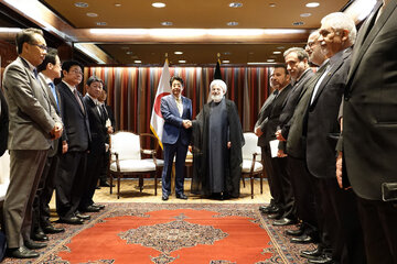 Meetings of Rouhani at UNGA 2019 in New York