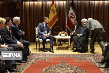 Meetings of Rouhani at UNGA 2019 in New York