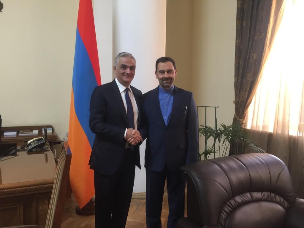 سفیر ایران پیگیر مقدمات سفر روحانی به ارمنستان
