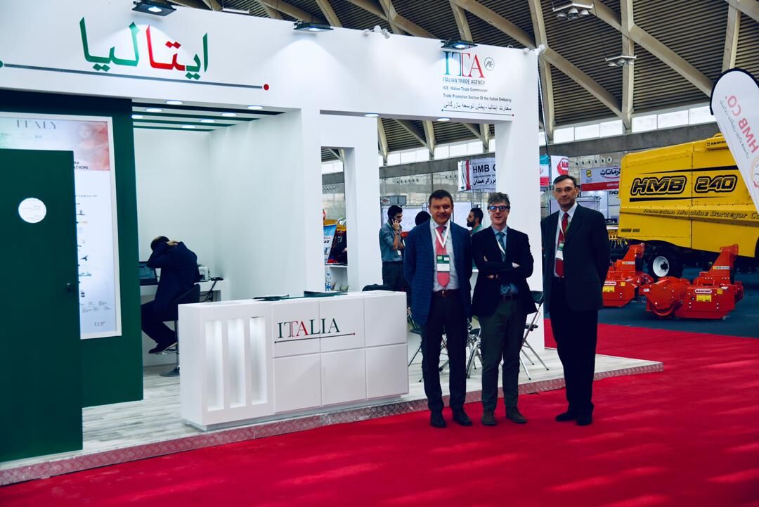 ایتالیا در بازار صنایع کشاورزی ایران مشارکت می‌کند