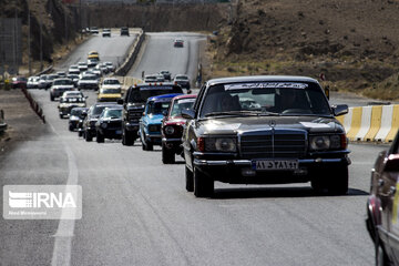 Classic Cars Rally Tour in Iran's Semnan