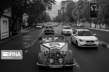 Classic Cars in Tehran Streets