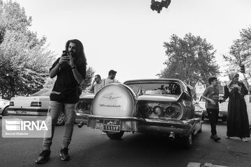 Classic Cars in Tehran Streets