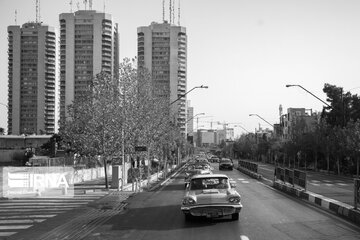 Classic Cars in Tehran Streets